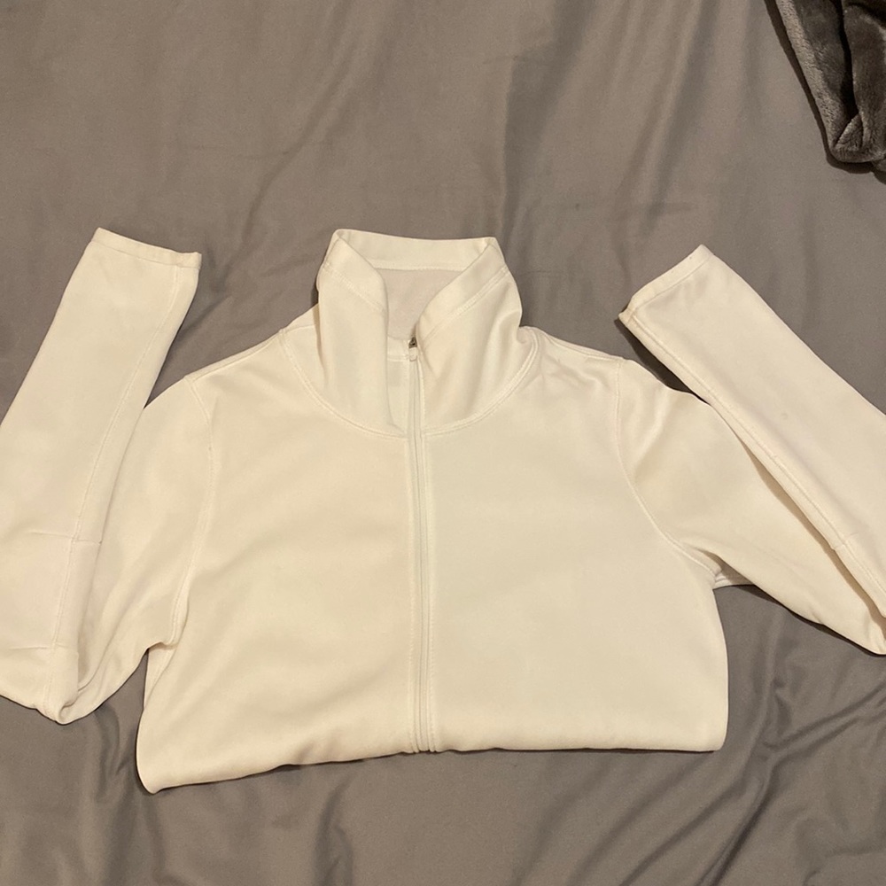 NIKE form fitting zip up